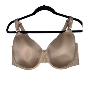 Soma Vanishing 360 Perfect Coverage Bra 42DD Beige Nude